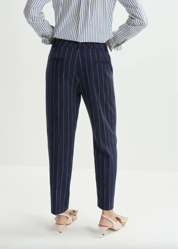 Pinstripe pants